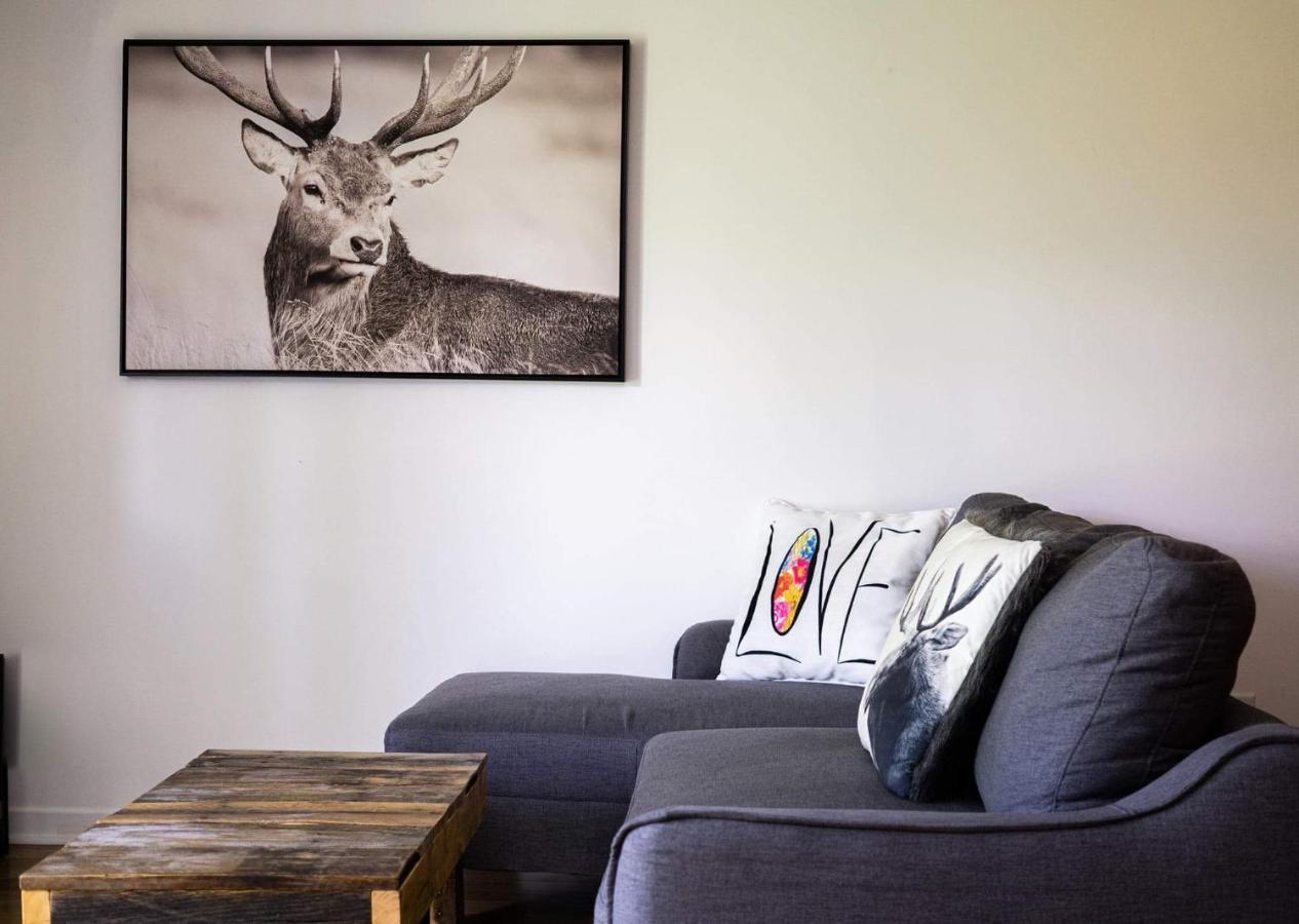 Condo Hotel Au Pied Du Mont Orford Экстерьер фото